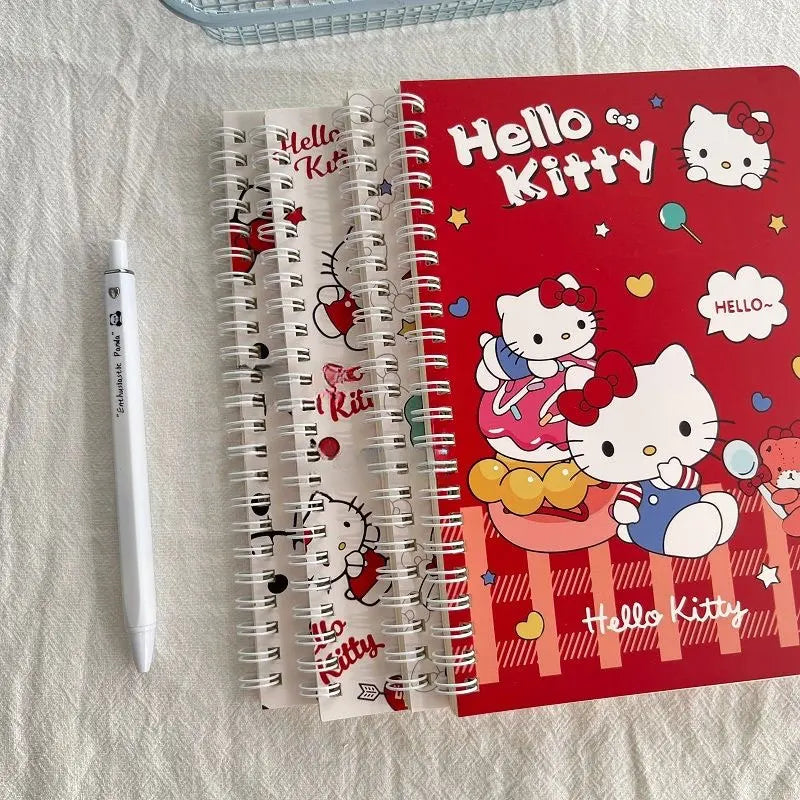 Hello Kitty 4 db-os jegyzetfüzet szett - több változatban