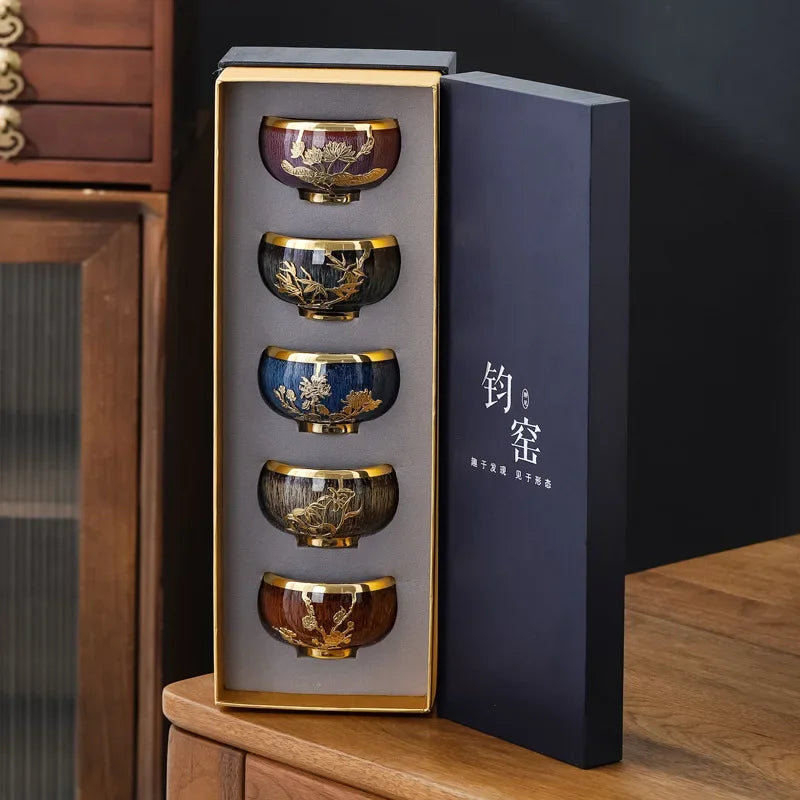 Hagyományos japán porcelán teáscsészék - több változatban