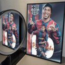 Ronaldinho tervezési képe - több változatban
