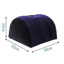 Felfújható párna erotikus pozíciókhoz dildó lyukkal