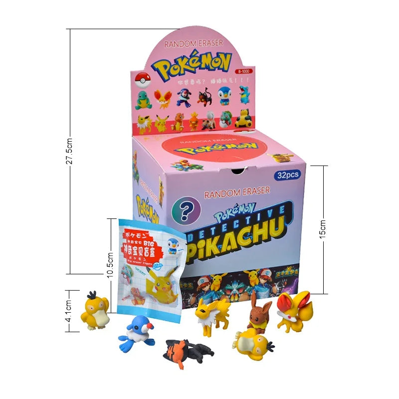 Big Blind doboz Figurák 32 db - Pikachu