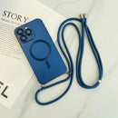 Keresztpánt tokkal iPhone 12 - 14 Pro/Pro Max készülékhez - több változatban