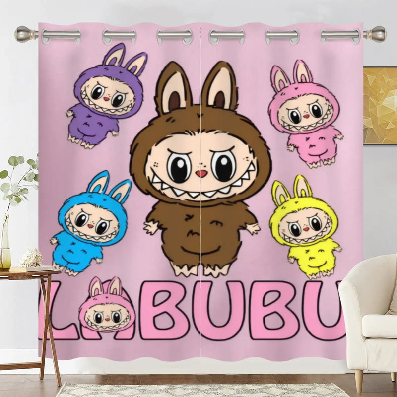 Gyermekfüggönyök Labubu - több változatban