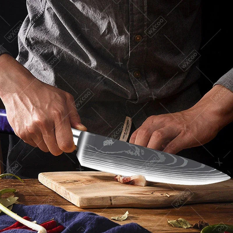 BladeArt™ konyhakések design markolattal - több változatban