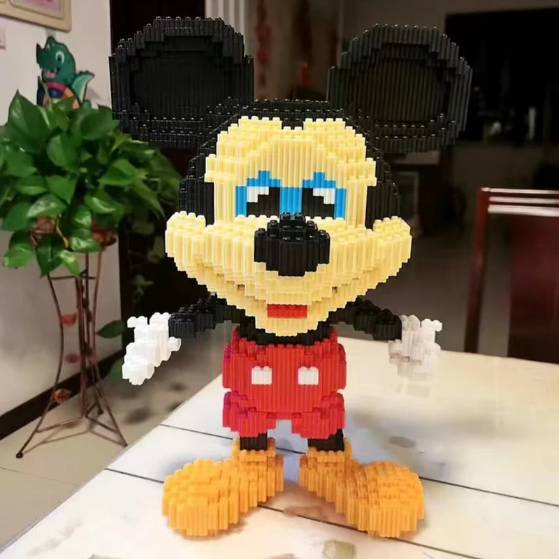 Mickey egér Kreatív 3D design készlet - 2860 db