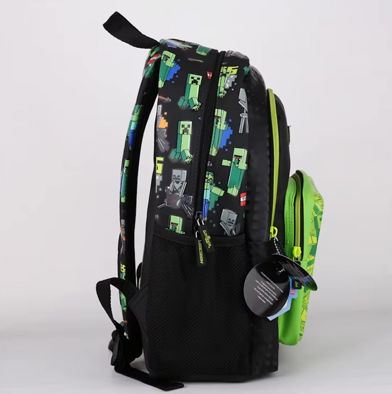 Design iskolai hátizsák Minecraft