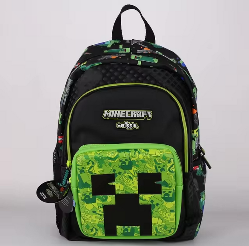 Design iskolai hátizsák Minecraft