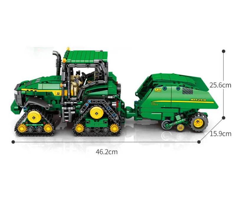 Nagy traktor készlet lánctalpakkal