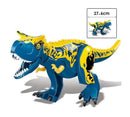 Jurassic world Dinoszaurusz Carnotaurus Figura Lego-hoz - 28 cm