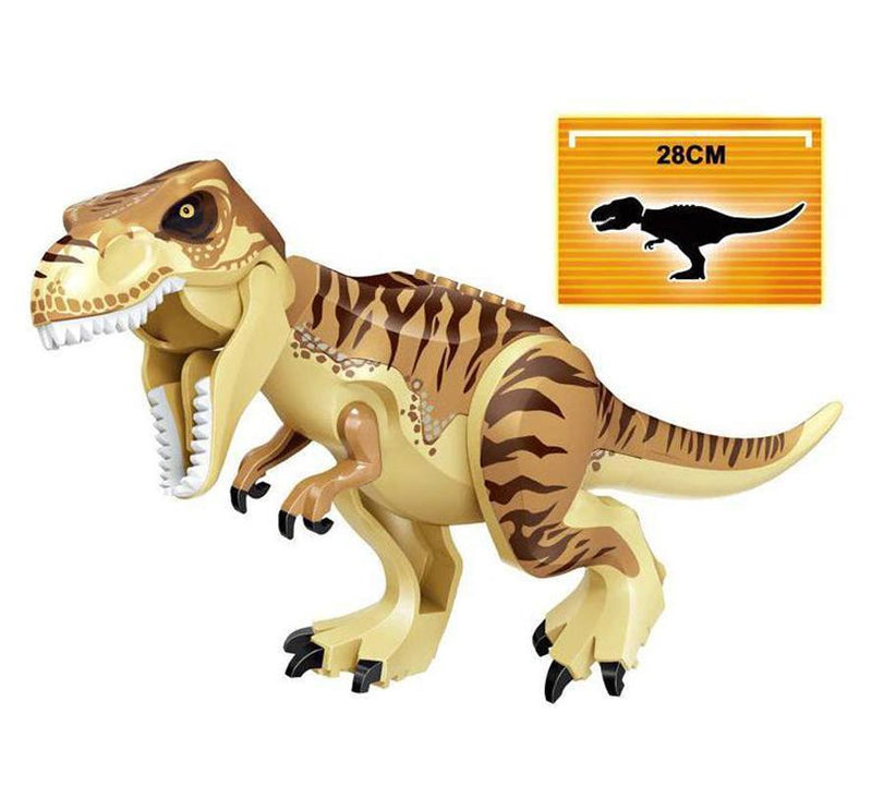 Jurassic world Dinoszaurusz Tyrannosaurus Rex Figura Lego-hoz - 28 cm