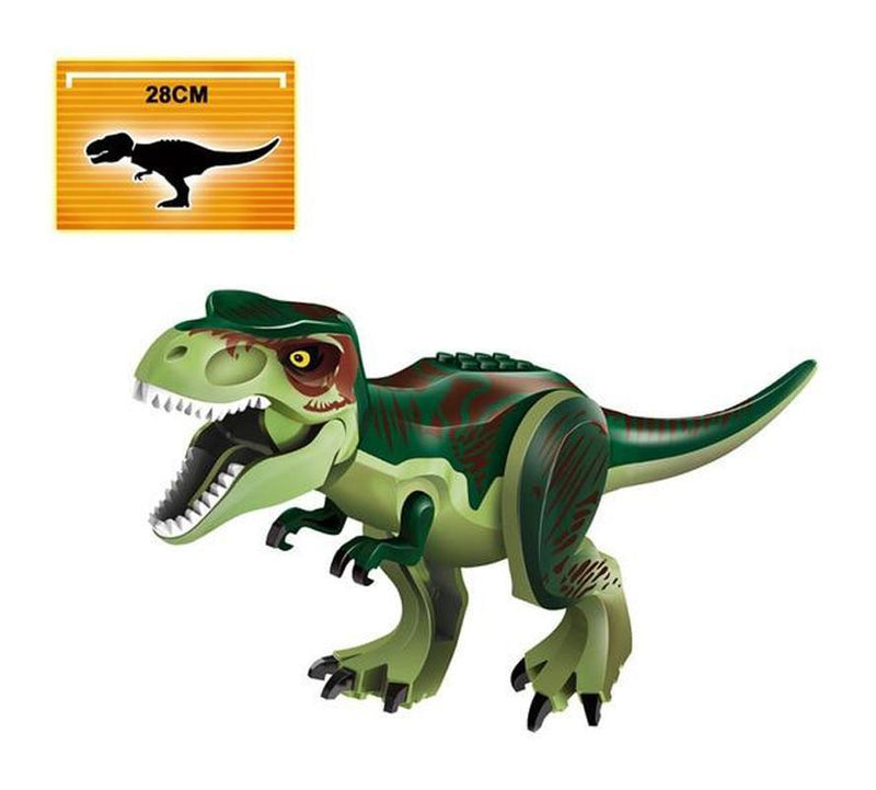 Jurassic world Dinoszaurusz Tyrannosaurus Rex Figura Lego-hoz - 28 cm