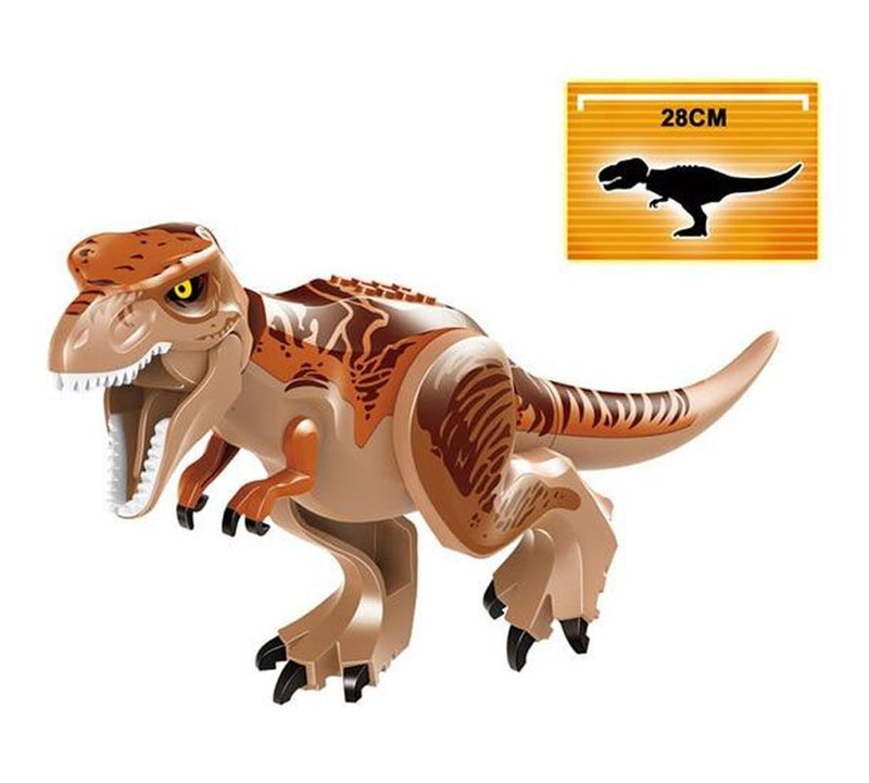 Jurassic world Dinoszaurusz Tyrannosaurus Rex Figura Lego-hoz - 29 cm