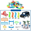 Színes, változtatható autópálya gyerekeknek - több változatban