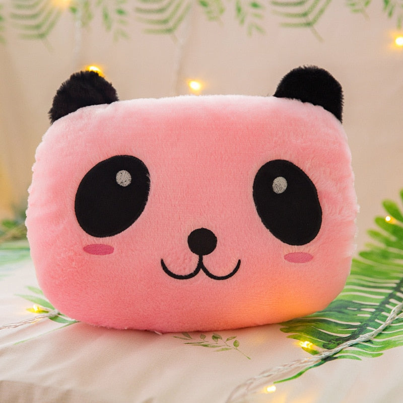 Világító plüss Panda - több színben