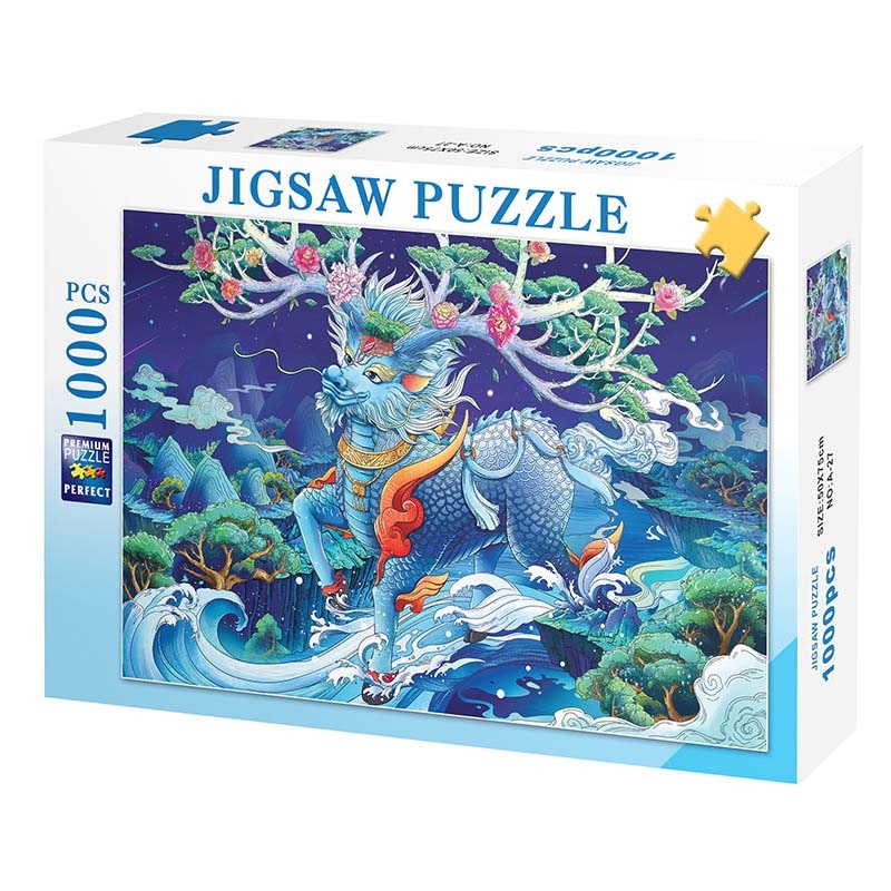 Puzzle 1000 darab - több változatban
