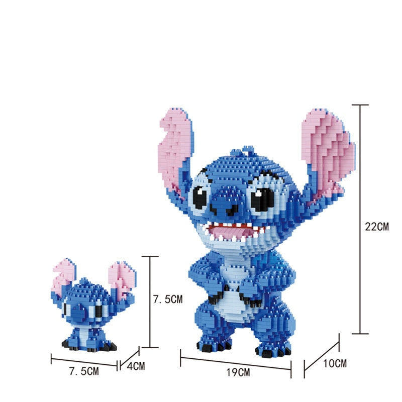 Stitch építőkészlet- 2300 darab