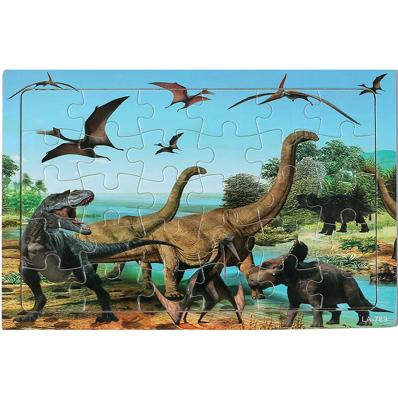 Egyszerű puzzle gyermek motívumokkal - több változatban