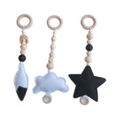 Fából készült lógó játékok gyerekeknek - több változatban