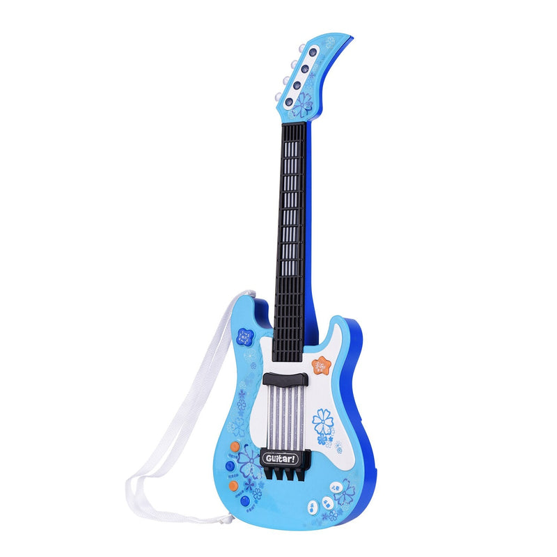 Kék gyermek elektromos gitár