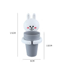 Falra erősíthető gyermek fogkefetartó - több változatban