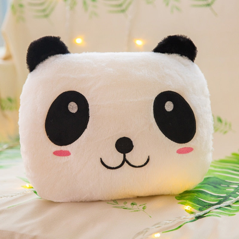 Világító plüss Panda - több színben