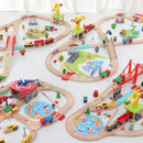 Fából készült vasútpálya - több változatban