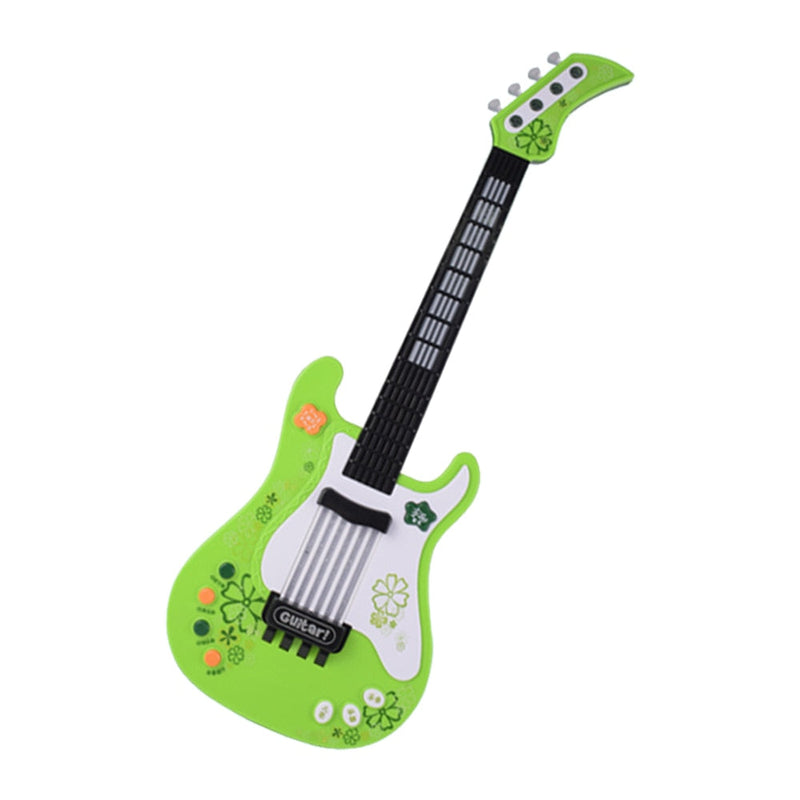 Zöld gyermek elektromos gitár