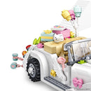 Esküvői autó építőkészlet