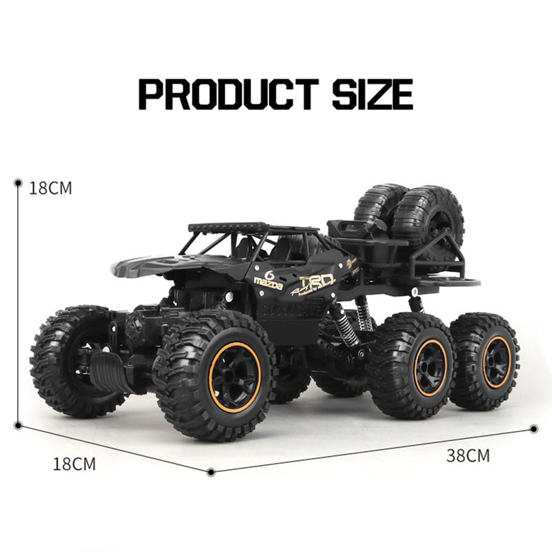Off-road távirányítós autó 6WD - több változatban
