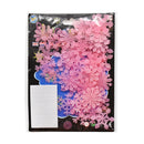 Világító hópelyhek - több színben