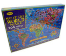 Puzzle világtérkép - 200 darab