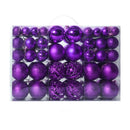 Óriás karácsonyfadísz készlet 100 db - több színben