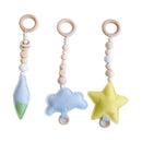 Fából készült lógó játékok gyerekeknek - több változatban