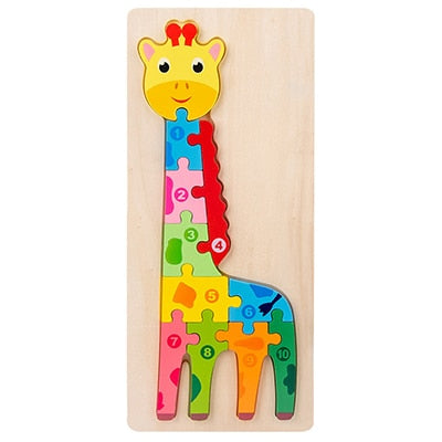 Gyermek fa puzzle - több változatban