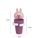 Falra erősíthető gyermek fogkefetartó - több változatban