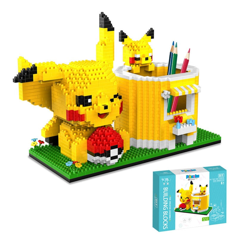 Pokemon ceruzatartó építőkészlet