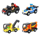 Autók vasútpályára - több változatban