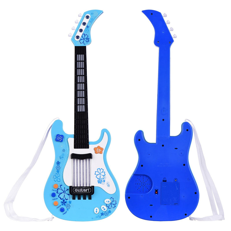 Kék gyermek elektromos gitár