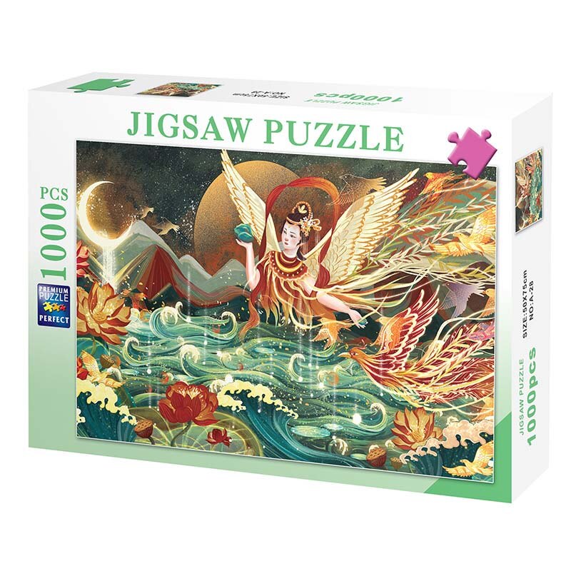 Puzzle 1000 darab - több változatban
