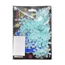 Világító hópelyhek - több színben