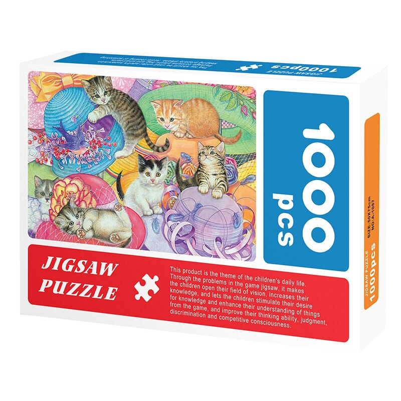 Puzzle 1000 darab - több változatban