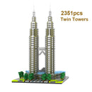 Híres világ építő készlet - több változatban