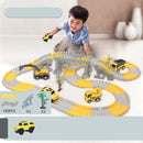 Sárga és szürke átépíthető pálya gyerekeknek - több változatban