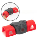 Alagút a fából készült vasútpályához - több változatban