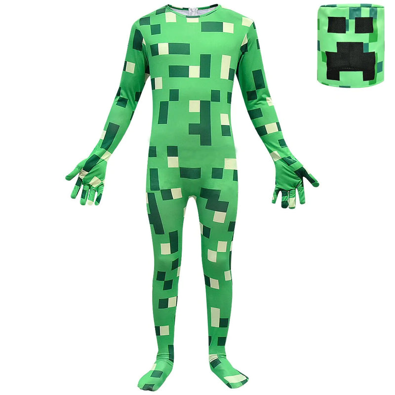 Gyermek jelmez Minecraft - Creeper