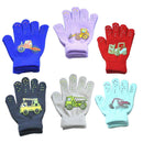 Gyermek téli kesztyű autó motívummal - több változatban