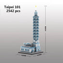 Híres világ építő készlet - több változatban