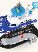 Nagy rendőrségi hajó