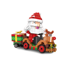 Mikulás szánkón építőkészlet