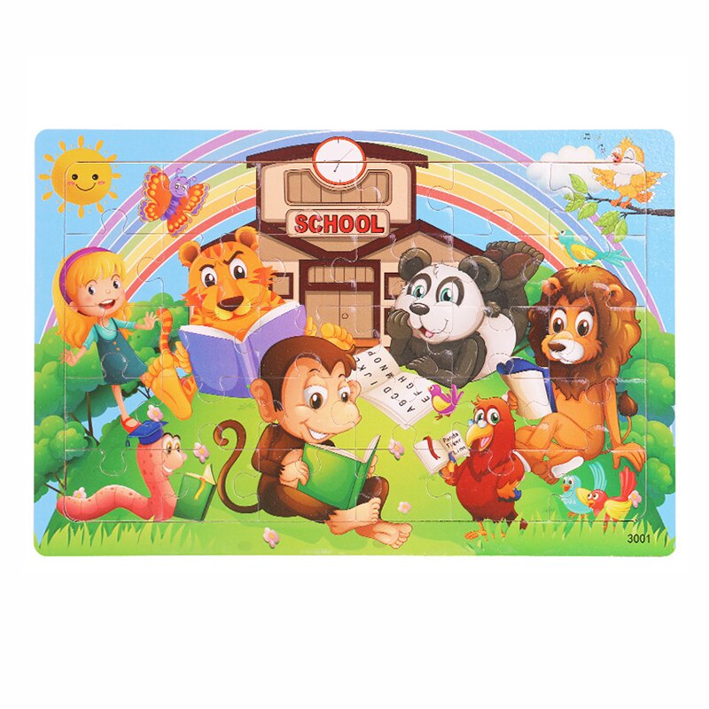 Egyszerű puzzle gyermek motívumokkal - több változatban